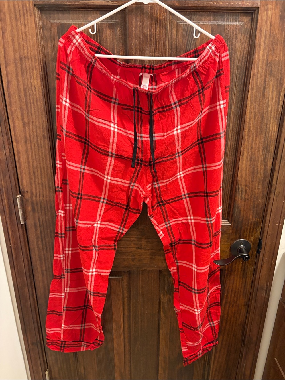Wondershop Red Plaid Kids Sweatpants